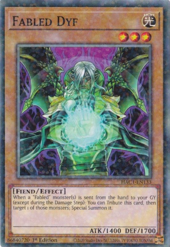 Fabled Dyf (Duel Terminal) - HAC1-EN133 - Duel Terminal Technology Common