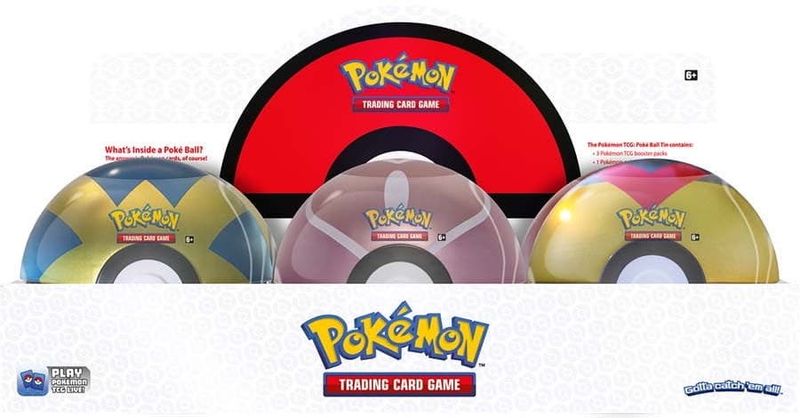 Poke Ball Tin Display (Q2 2022)