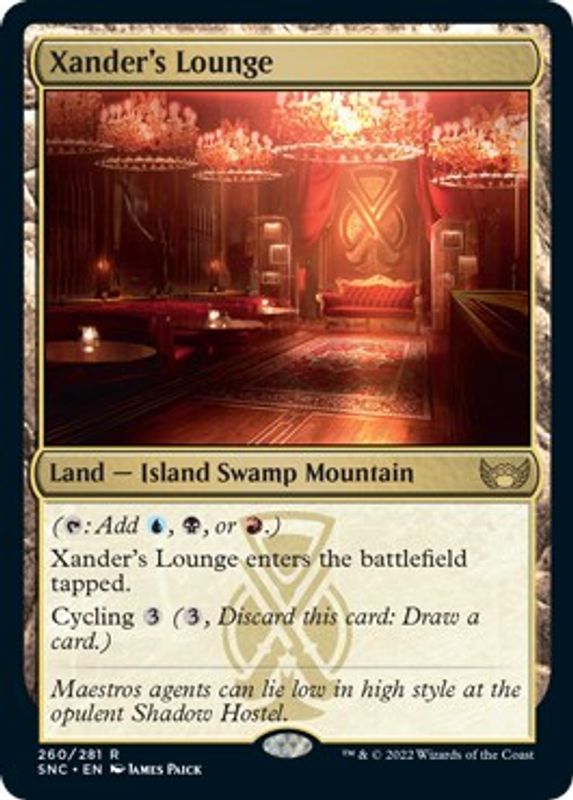 Xander's Lounge - 260 - Rare