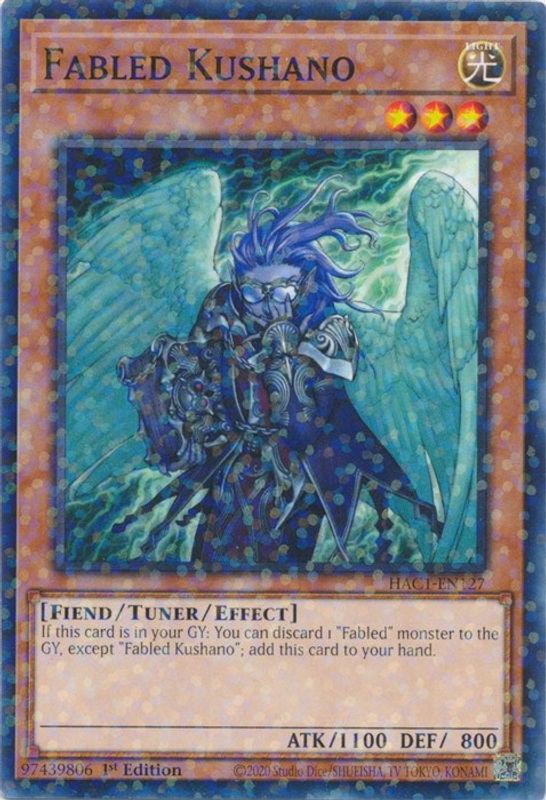 Fabled Kushano (Duel Terminal) - HAC1-EN127 - Duel Terminal Technology Common