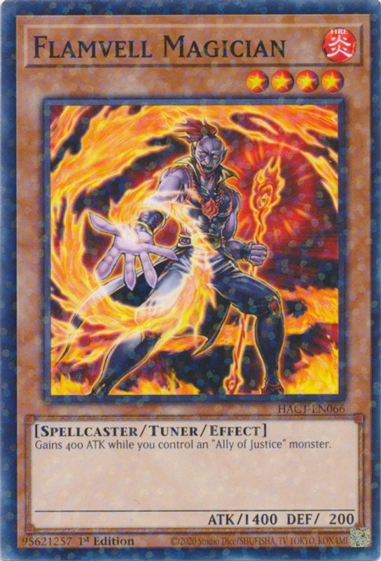 Flamvell Magician (Duel Terminal) - HAC1-EN066 - Duel Terminal Technology Common