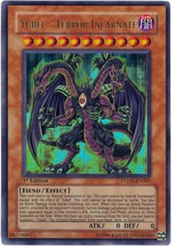 Yubel - Terror Incarnate - PTDN-EN007 - Ultra Rare