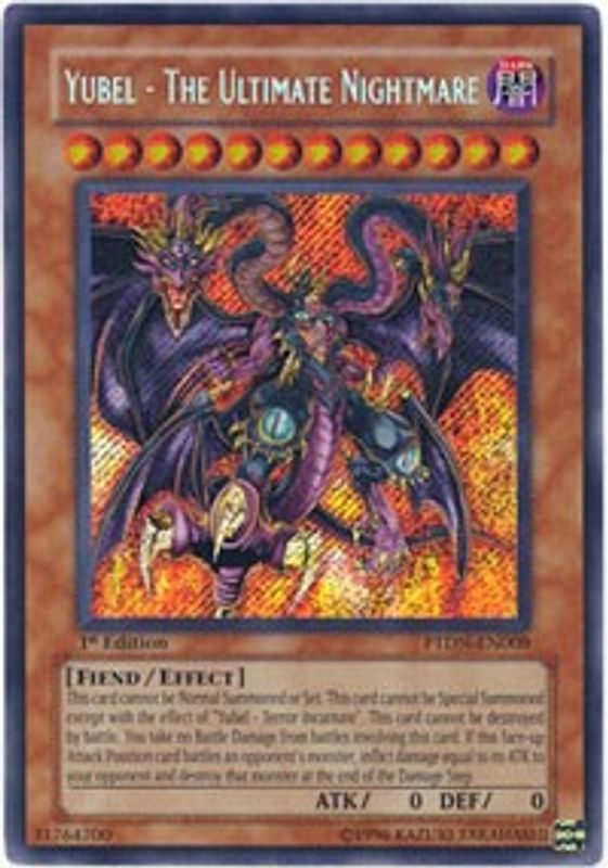 Yubel - The Ultimate Nightmare - PTDN-EN008 - Secret Rare