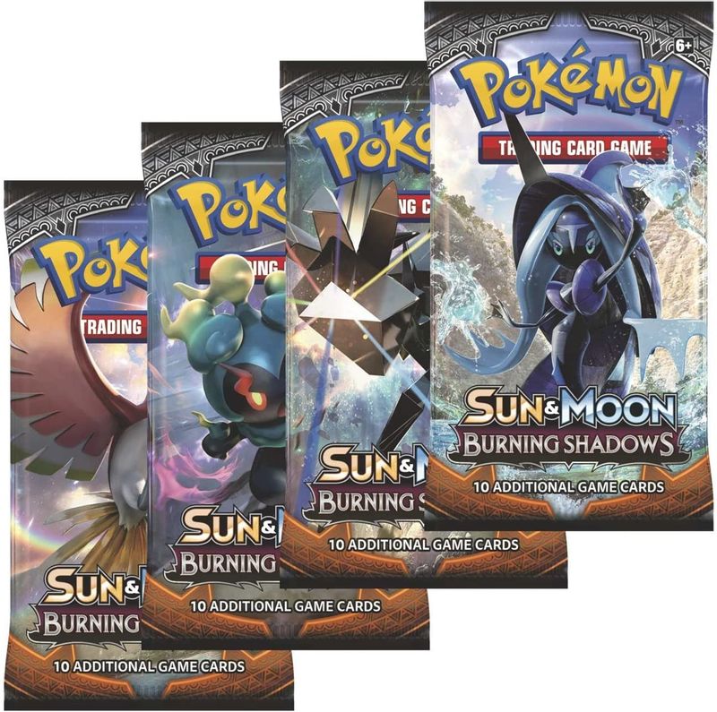 Burning Shadows Booster Pack Art Bundle [Set of 4]