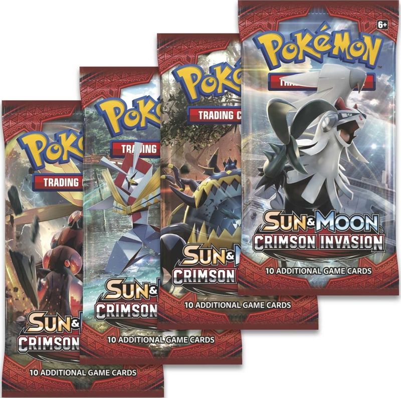 Crimson Invasion Booster Pack Art Bundle [Set of 4]