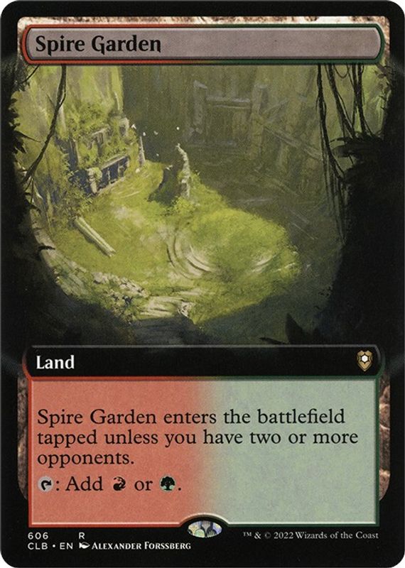 Spire Garden (Extended Art) - 606 - Rare