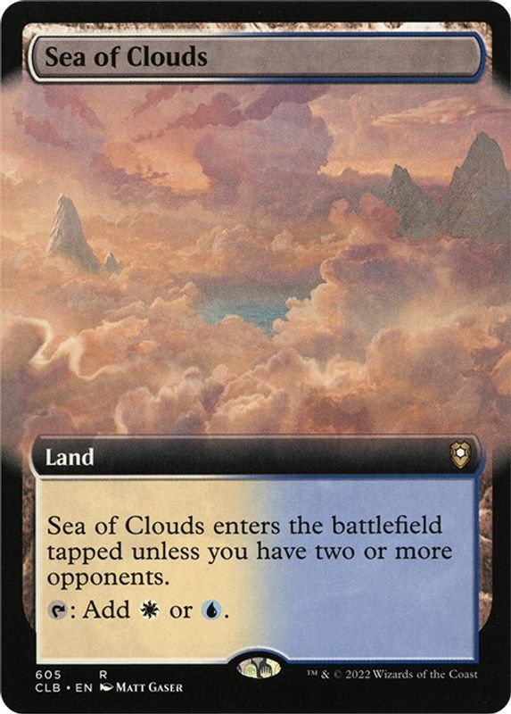 Sea of Clouds (Extended Art) - 605 - Rare