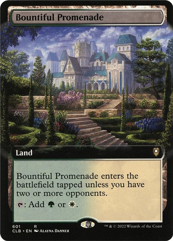 Bountiful Promenade (Extended Art) - 601 - Rare