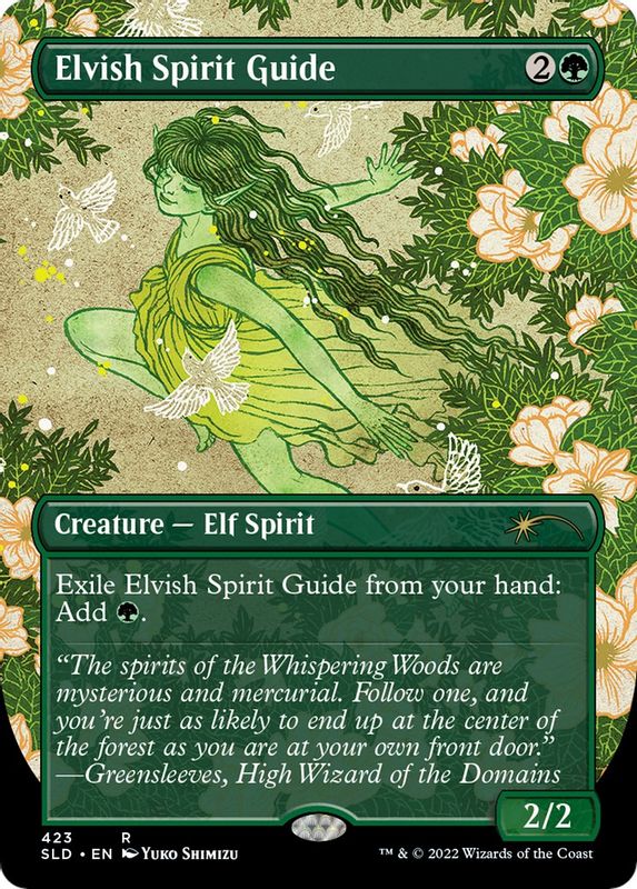 Elvish Spirit Guide (Borderless) - 423 - Rare