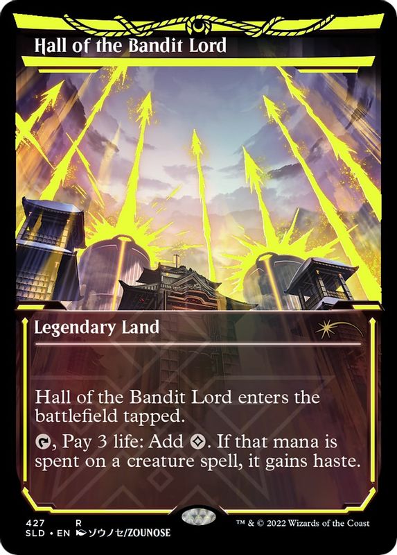 Hall of the Bandit Lord (Neon Yellow) - 427 - Rare