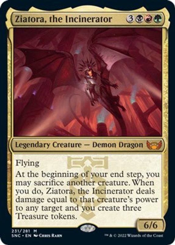 Ziatora, the Incinerator - 231 - Mythic