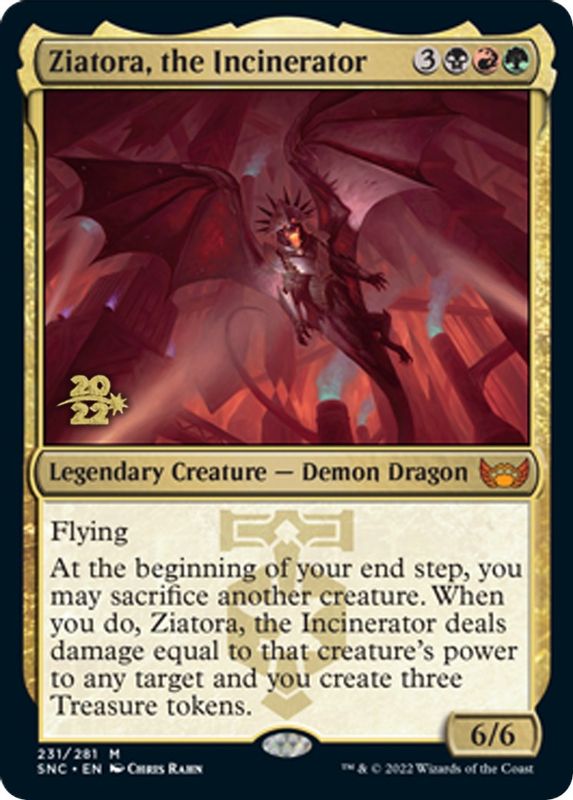 Ziatora, the Incinerator - 231 - Mythic