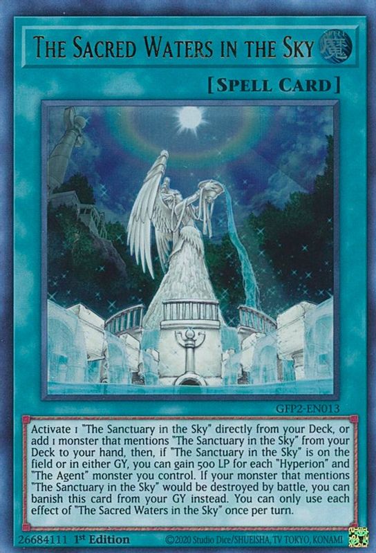 The Sacred Waters in the Sky - GFP2-EN013 - Ultra Rare