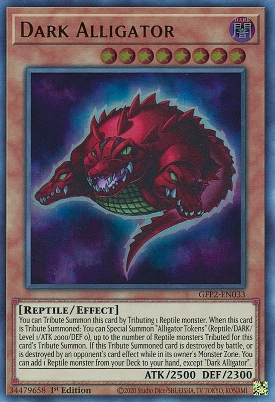 Dark Alligator - GFP2-EN033 - Ultra Rare