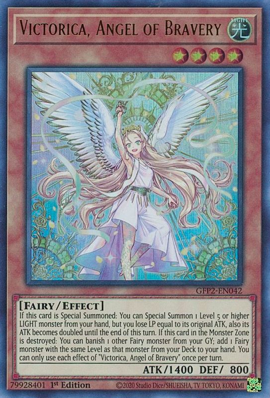 Victorica, Angel of Bravery - GFP2-EN042 - Ultra Rare