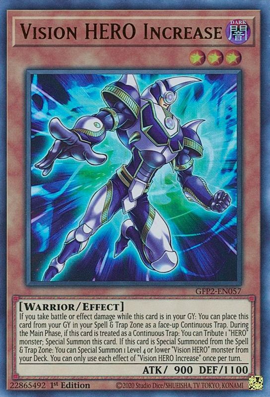 Vision HERO Increase - GFP2-EN057 - Ultra Rare