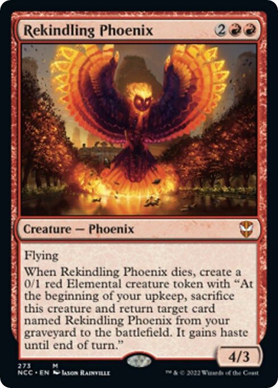 Rekindling Phoenix - 273 - Mythic