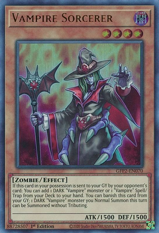 Vampire Sorcerer - GFP2-EN070 - Ultra Rare