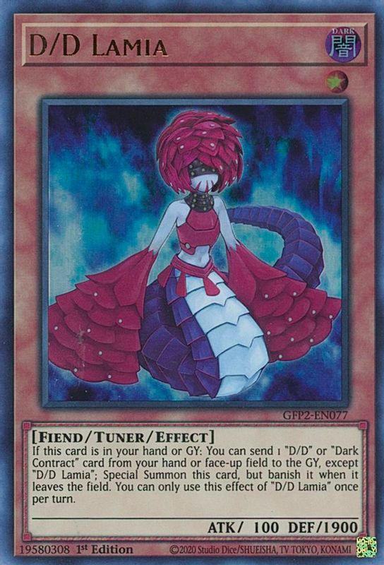 D/D Lamia - GFP2-EN077 - Ultra Rare