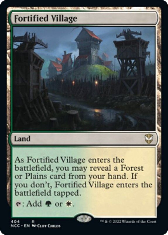 Fortified Village - 404 - Rare