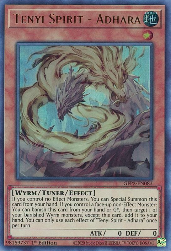 Tenyi Spirit - Adhara - GFP2-EN083 - Ultra Rare