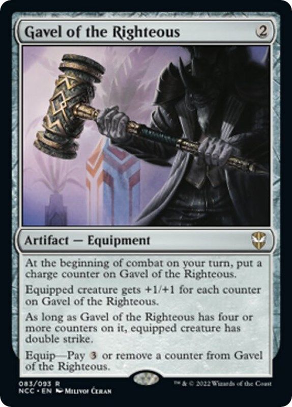 Gavel of the Righteous - 83 - Rare