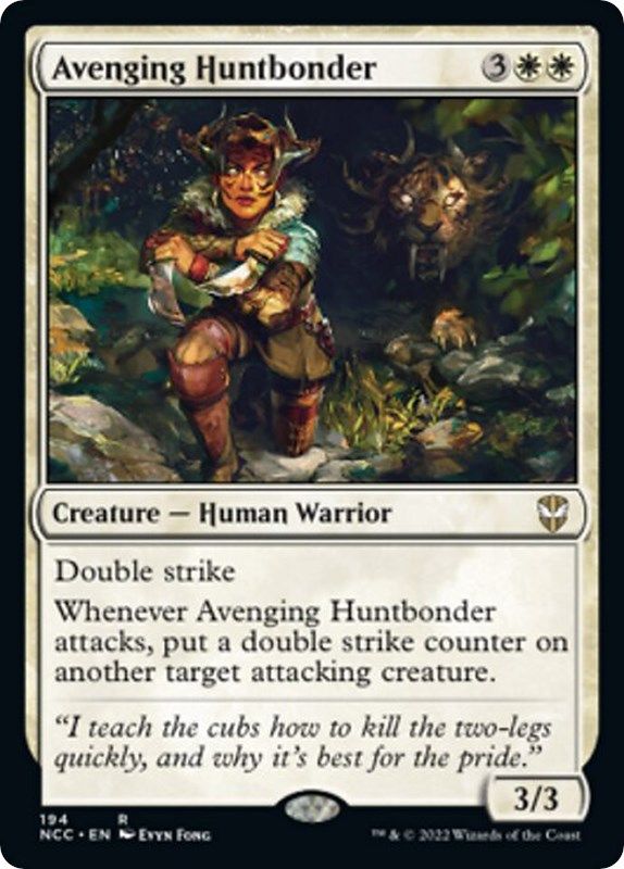 Avenging Huntbonder - 194 - Rare