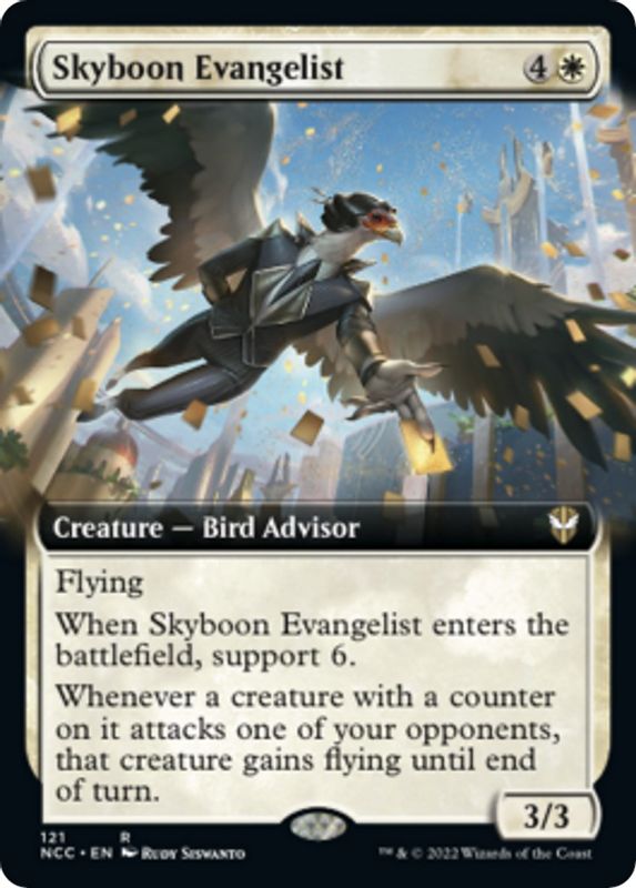 Skyboon Evangelist (Extended Art) - 121 - Rare