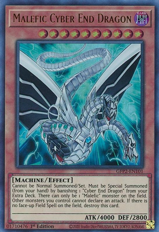 Malefic Cyber End Dragon - GFP2-EN101 - Ultra Rare