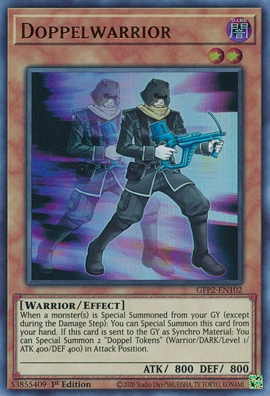 Doppelwarrior - GFP2-EN102 - Ultra Rare