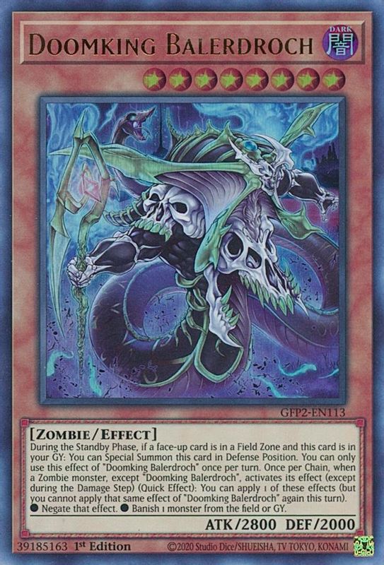 Doomking Balerdroch - GFP2-EN113 - Ultra Rare