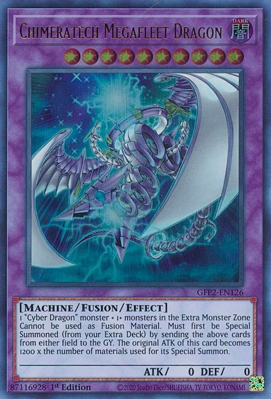 Chimeratech Megafleet Dragon - GFP2-EN126 - Ultra Rare