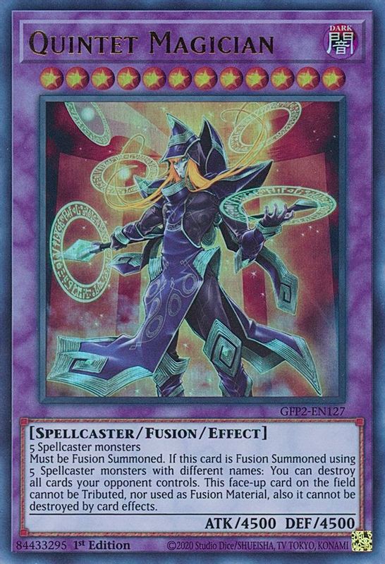 Quintet Magician - GFP2-EN127 - Ultra Rare