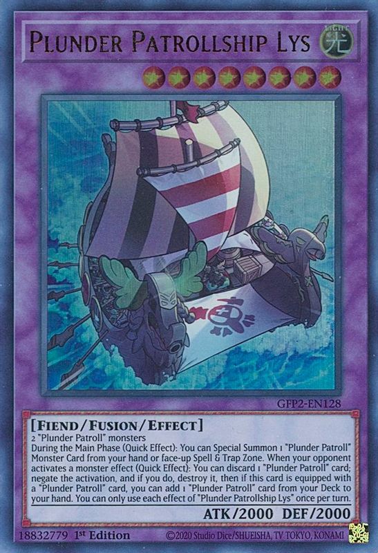 Plunder Patrollship Lys - GFP2-EN128 - Ultra Rare