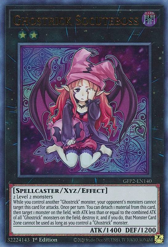 Ghostrick Socuteboss - GFP2-EN140 - Ultra Rare