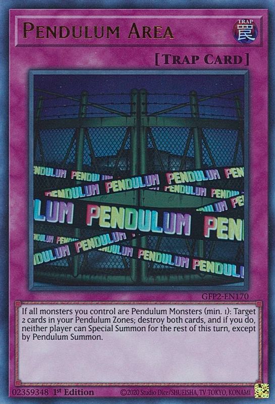 Pendulum Area - GFP2-EN170 - Ultra Rare