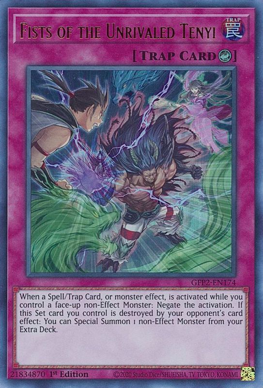 Fists of the Unrivaled Tenyi - GFP2-EN174 - Ultra Rare