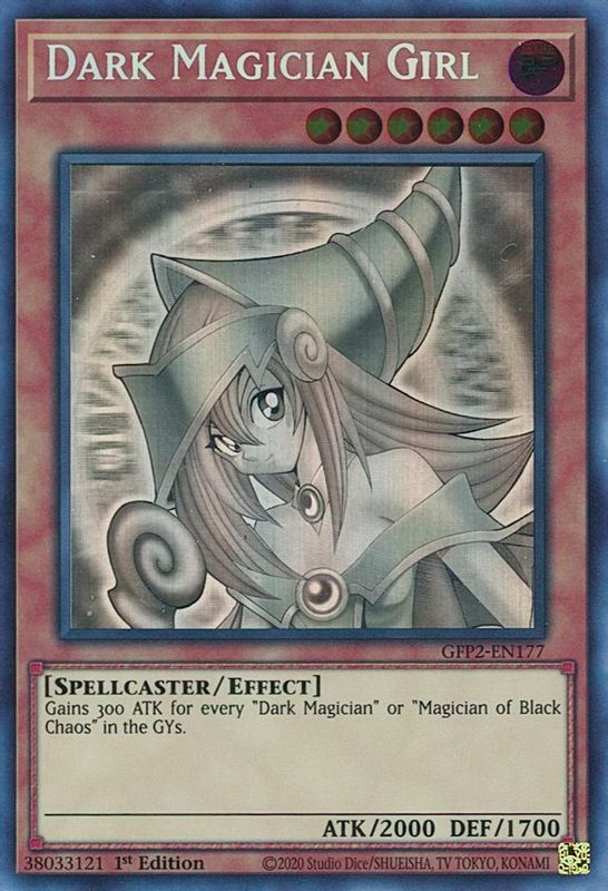 Dark Magician Girl (Ghost Rare) - GFP2-EN177 - Ghost Rare