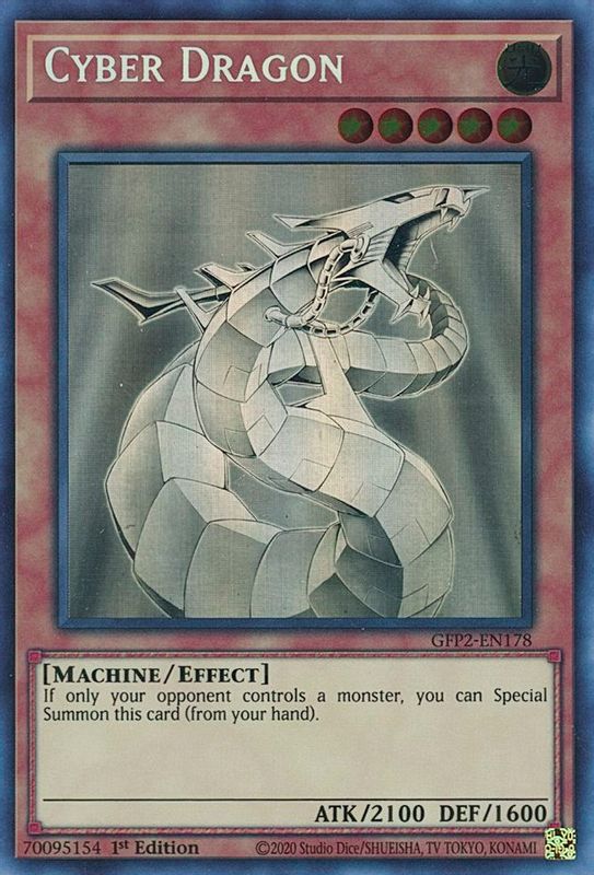 Cyber Dragon (Ghost Rare) - GFP2-EN178 - Ghost Rare