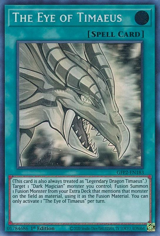 The Eye of Timaeus (Ghost Rare) - GFP2-EN183 - Ghost Rare