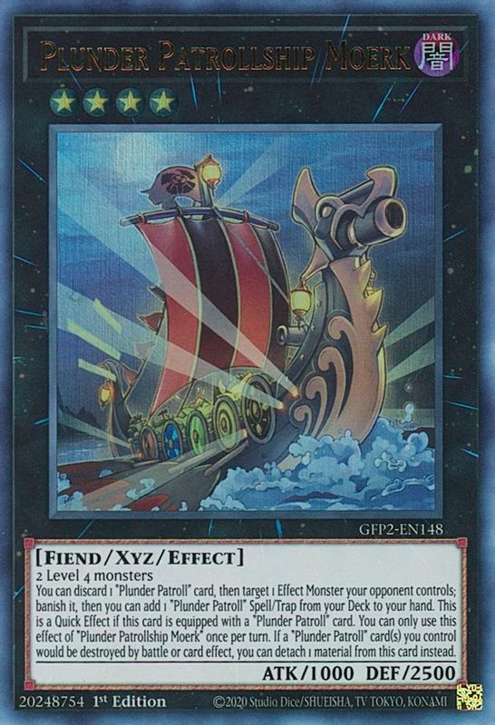 Plunder Patrollship Moerk - GFP2-EN148 - Ultra Rare