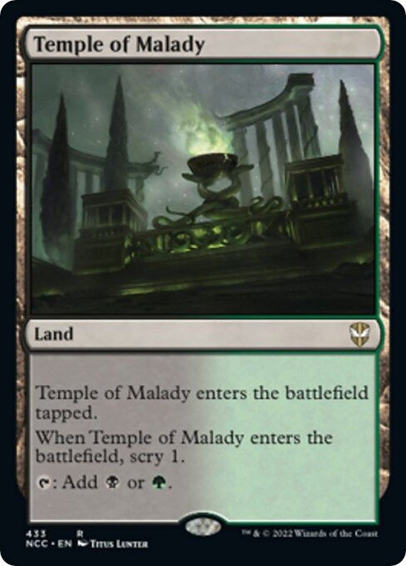 Temple of Malady - 433 - Rare