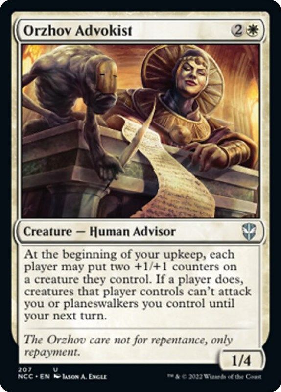 Orzhov Advokist - 207 - Uncommon