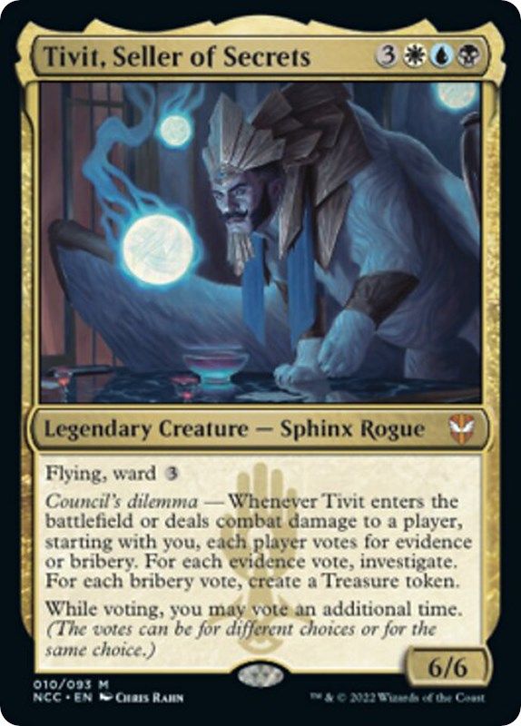 Tivit, Seller of Secrets - 10 - Mythic