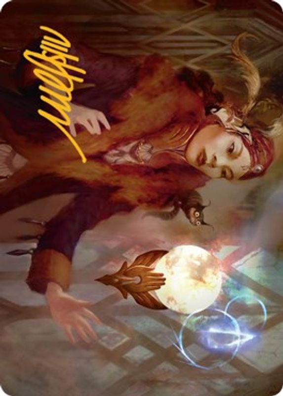 Misfortune Teller Art Card (Gold-Stamped Signature) - 58 - Special