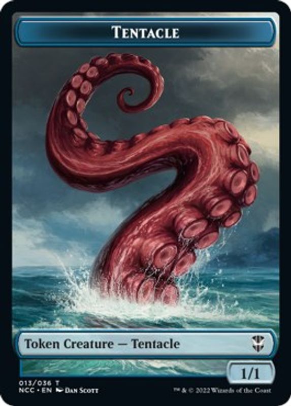 Tentacle // Champion of Wits Double-sided Token - Token