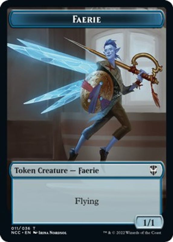 Faerie // Rogue Double-sided Token - Token