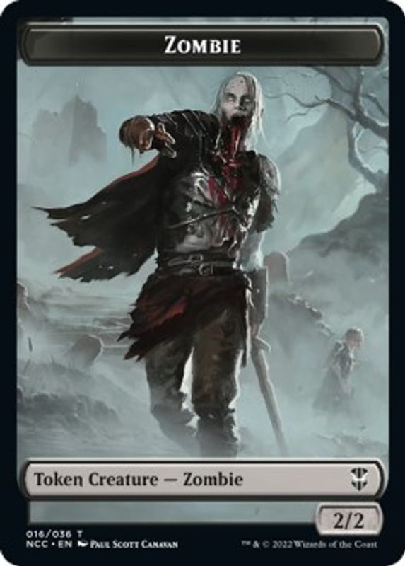 Zombie // Goat Double-sided Token - Token