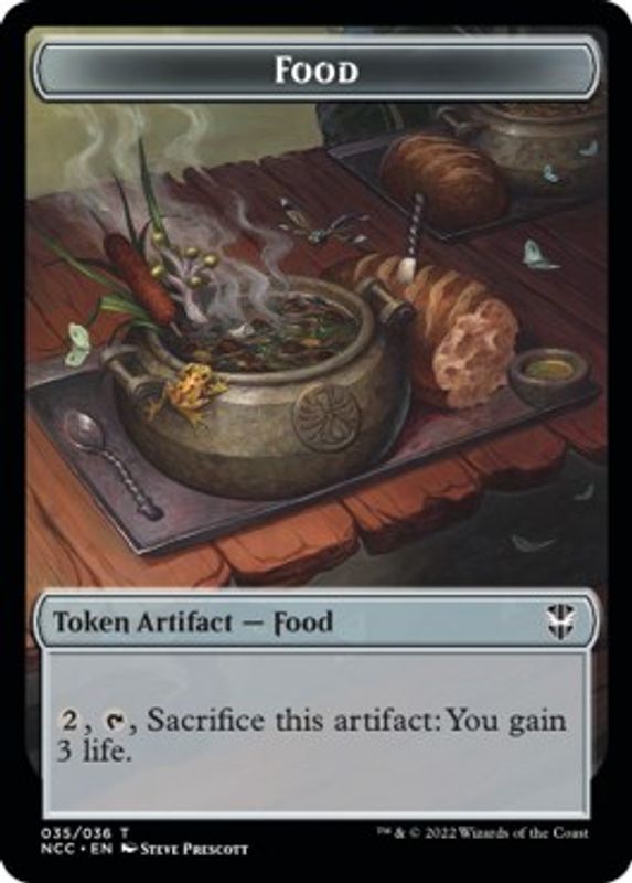 Food // Citizen Double-sided Token - 35 // 12 - Token