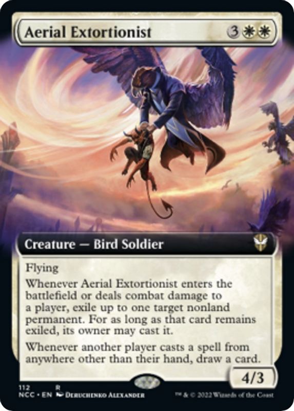 Aerial Extortionist (Extended Art) - 112 - Rare